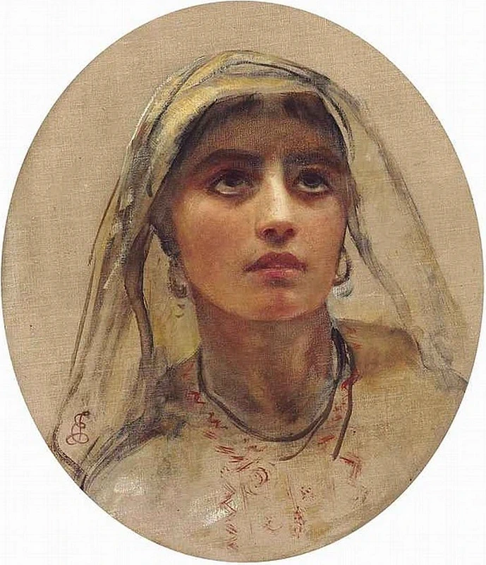 Una giovane araba